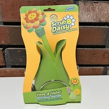 Scrub Daddy VASE & VALET Storage for Scrub Daisy Dishwand System Rustproof