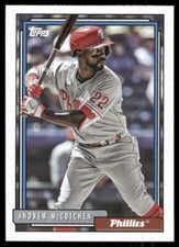 2021 Topps Update Series - 1992 Topps Redux #T92-37 Andrew McCutchen