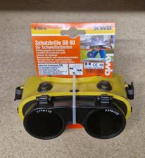 KWB Schwei&szlig;erbrille Vollschutzbrille Schutzbrille hochklappbar Gaschwei&szlig;en L&ouml;ten