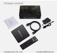 LETTORE MULTIMEDIALE MXQ Pro 4K - USB e HDMI WiFi Integrato Telecomando Incluso