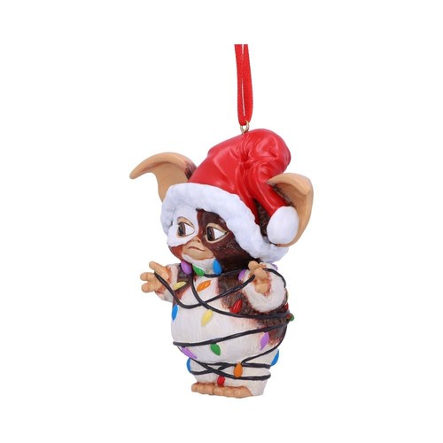 Nemesis Now Gremlins Gizmo in Fairy Lights Hanging Festive Decorative Ornament - Picture 2 of 7