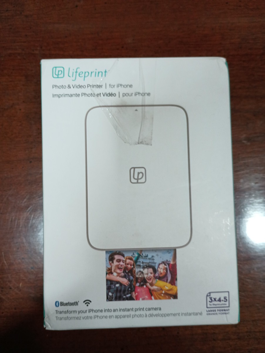 その他 PHOTO and VIDEO PRINTER Lifeprint 3x4.5 Portable Video, Photo Printer for iPhone