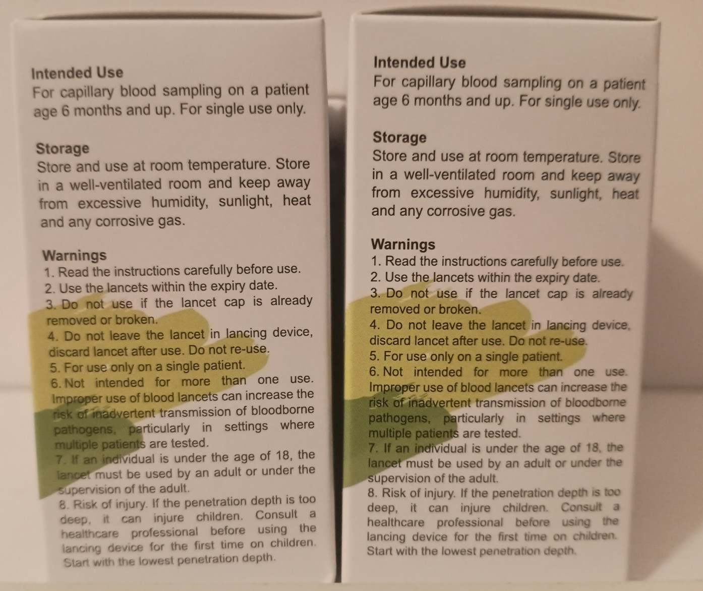 Able® VivaGuard®  30G Lancets 5 Boxes 500 Lancets Total New in Box Exp. 07/2028