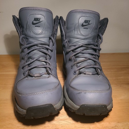 mens nike manoa boots grey