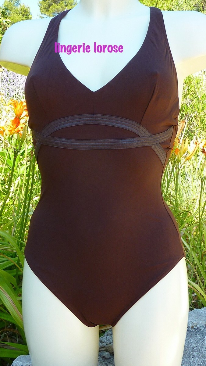 Ensemble Bikini 2 Pièces Rasurel Nausicaa - Rouge - Taille 4 (95AB/INT75AB)