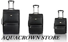 Rioni Signature Large Medium Small Luggage Black Stb-20121