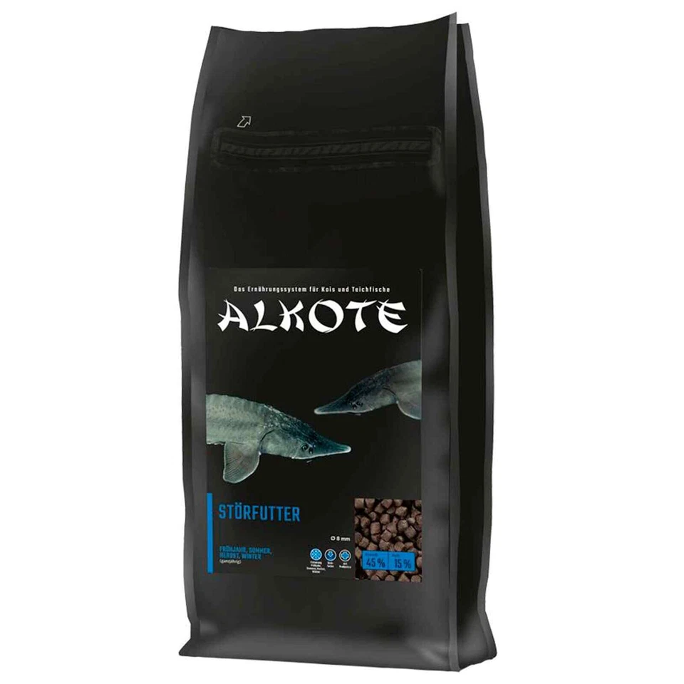ALKOTE Störfutter 8 mm XL sinkendes Hauptfutter für Zierstöre Störe von AL-KO-TE - Bild 2 von 3