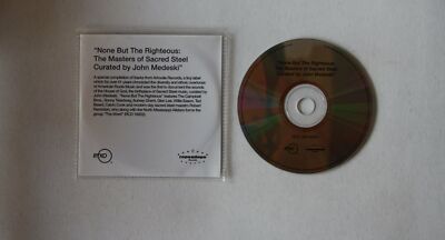 Various Artists None But The Righteous:The Masters Of Sacred Steel EU AdvCDR2002