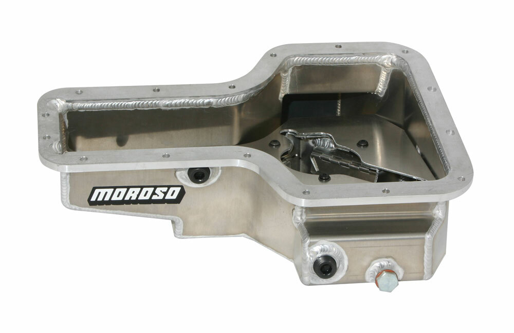 Moroso Oil Pan - 6qt. Aluminum - Toyota/Lotus Moroso Oil Pan - 6qt. Aluminum - Toyota/Lotus