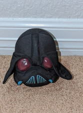 Angry Birds Star Wars Darth Vader Plush Doll 5" Black  Silver '2012 New No Tags