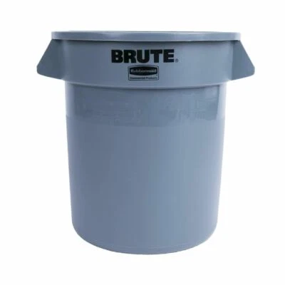 RUBBERMAID COMMERCIAL PRODUCTS Rubbermaid Brute Utility Container with Built in Handles Made of Plastic - 37L