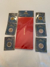 Universal Studios Harry Potter spell map w/ 6 spell markers dragon alley