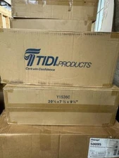 TIDI Polyethylene Gown P2 Safetyplus Closed Loop Neck Universal Blue 8575