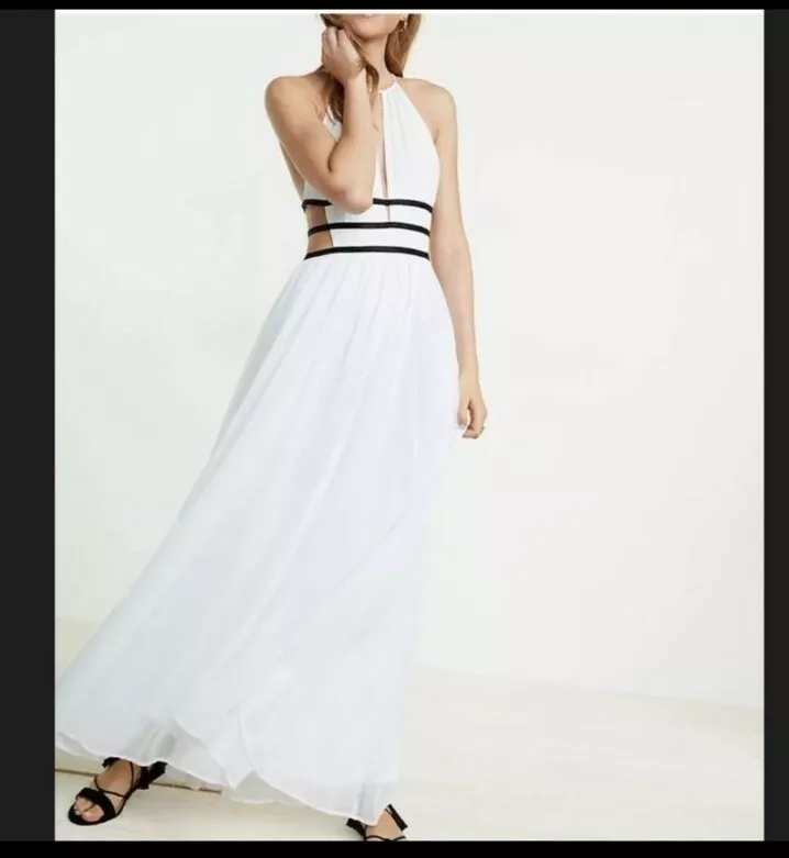 Express cut out maxi cheap dress