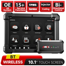 Ancel X7 Code Reader All System DPF TPMS OBD2 Scanner Car Diagnostic Tool Tablet