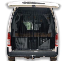 Rear / Side Magnetic Fly Screen Mesh Mosquito Net for Toyota Hiace Campervans