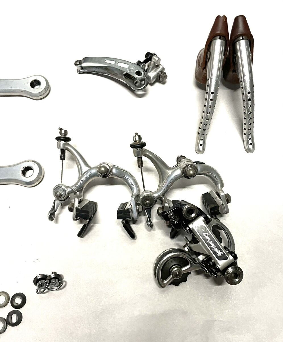 Campagnolo Super Record Strada Road Bike Groupset Vintage Campagnolo Super Record Strada Road Bike Groupset Vintage