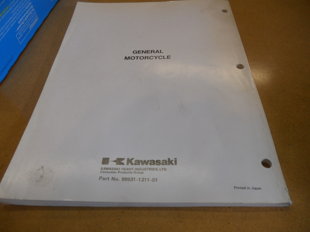 ファストマニュアルA 1996 Kawasaki Zx1100 FI ABS training Manual 21 pages | eBay