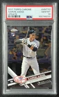 AARON JUDGE PSA 10 2017 TOPPS CHROME UPDATE #HMT50 ROOKIE RC YANKEES 6034