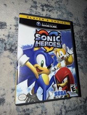 Sonic Heroes Players Choice Nintendo GameCube 2004 Complete in Box