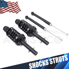 4PCS Front & Rear Struts Shocks Absorbers For VW Golf Jetta Beetle 171525