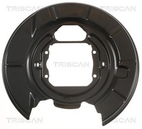 Hinterachse Rechts Triscan 8125 11219 Spritzblech, Bremsscheibe FüR BMW