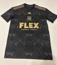 LAFC Los Angeles Football Club MLS Adidas Youth Jersey XL
