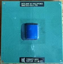 1pc Vinage Intel Pentium III 1GHz SL52R Socket 370/PGA370 Coppermine CPU