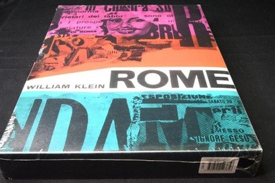 William Klein Rome Thames & Hudson 50th Anniversary Edition Book Set New Sealed