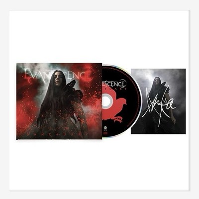 Evanescence Sanctuary CD + Signed Insert Autographed by Amy Lee 06/05 PRESALE