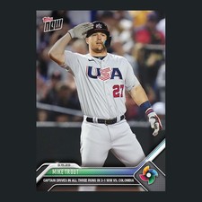 2017 Topps Now World Baseball Classic Cards Checklist 30