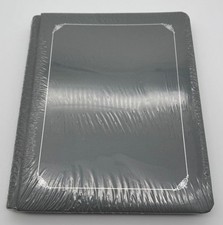Creative Memories 8.5 x 11 Tribute Scrapbook Album Gray Silver Premier Old Style
