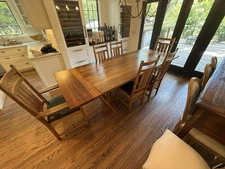 Stickley Solid Cherry Dining Table And 6 Chairs