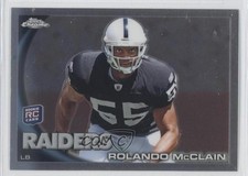 2010 Topps Chrome Rolando McClain #C212 0n6
