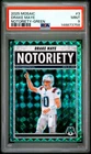 2025 PANINI MOSAIC NOTORIETY GREEN #3 DRAKE MAYE PSA 9