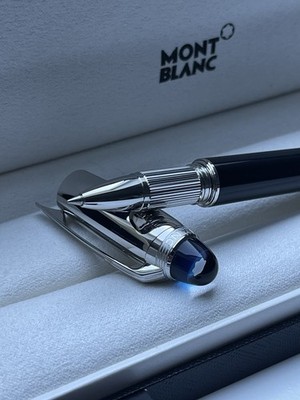 Montblanc Starwalker Doué Platinum Coated | 100% Authentic   MB132510 (+ Refill)