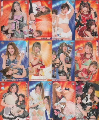 japanese wrestling 2021 BBM true heart regular card set THEKLA RC WWEAEW