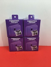 Lot Of 4 Instant Print Camera Thermal Printing Digital Camera New