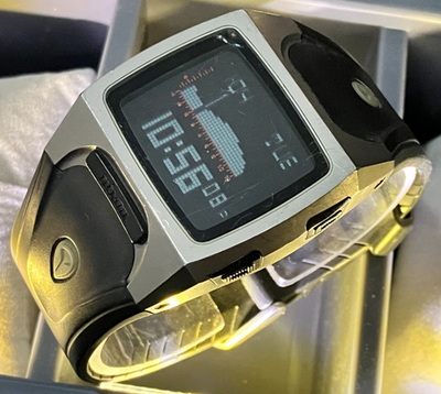 Nixon Lodown TI Titanium Watch Tide Tech Digital Surf Watch | eBay
