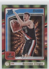 2024-25 Panini Donruss Rated Rookie Holo Green Laser Donovan Clingan #223 i5i