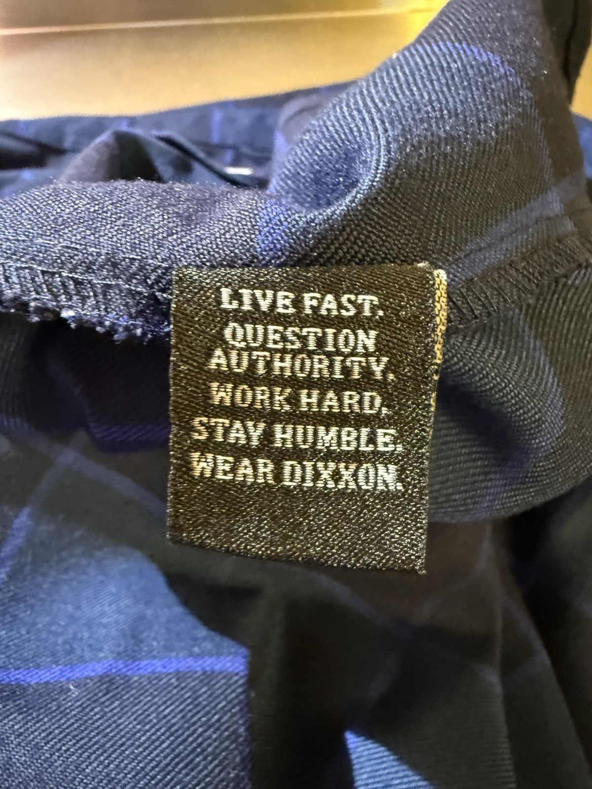 DIXXON Limited Edition Form Function Blue Plaid F… - image 4