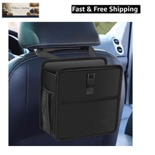 Car Trash Can, Hanging Waterproof  Leakproof Autmotive Storage Bag, Foldable...
