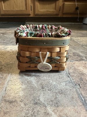 Vintage Longaberger Christmas 2000s Edition Deck The Halls Basket 