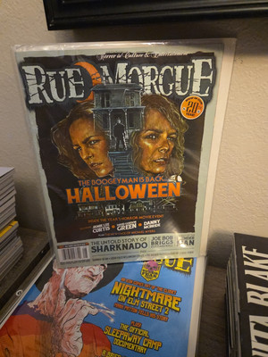 Rue Morgue Magazine Issue #183 Michael Myers Jamie Lee Curtis Halloween