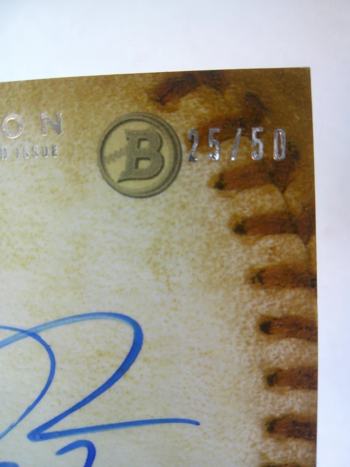 Joc Pederson 2015 Topps Inception RC Auto /50 LA Dodgers RA-JP - Image 2 of 3