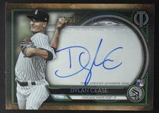 2020 Topps Tribute Autographs Green /99 #TA-DCE Dylan Cease Rookie Card RC. rookie card picture