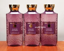 Bath and Body Works MADAME MYSTIQUE 10ozs Shower Gel Wash x 3