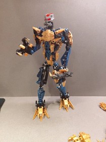 LEGO BIONICLE TITANS 8734 Brutaka Incomplete