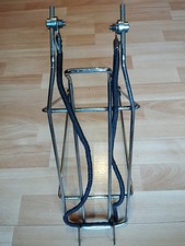 Vintage Chrome Welded Steel Rear Bicycle Pannier Luggage Rack Retro Bicycle