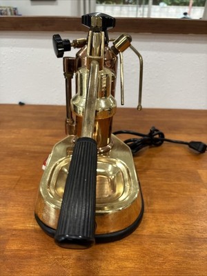 Vintage LaPavoni Europiccola 0.21gal Copper Brass Espresso Machine